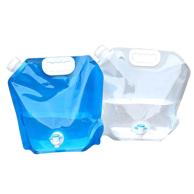 水袋户外便携式大容量折叠骑行旅游野营塑料蓄水囊手提加厚储水袋|ms