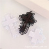 Punk Gothic style lace Harajuku Cross -Asya Cultural headdress accessories y2k hot girl