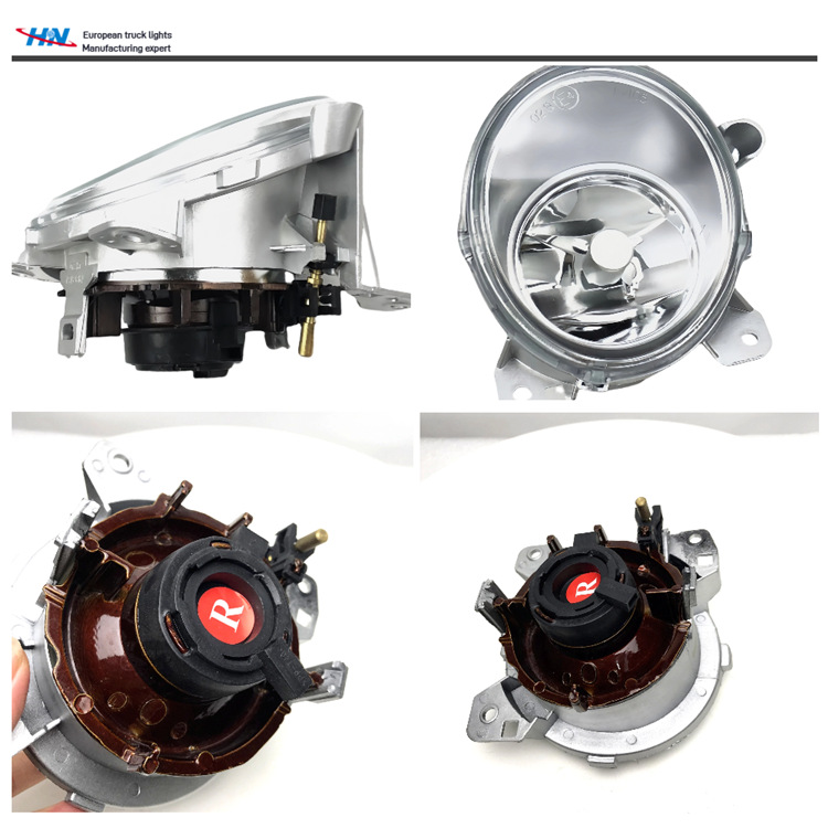 Lámpara interior de lámpara de niebla redonda luz diurna G440G450P410 para camiones Scania con 1446356