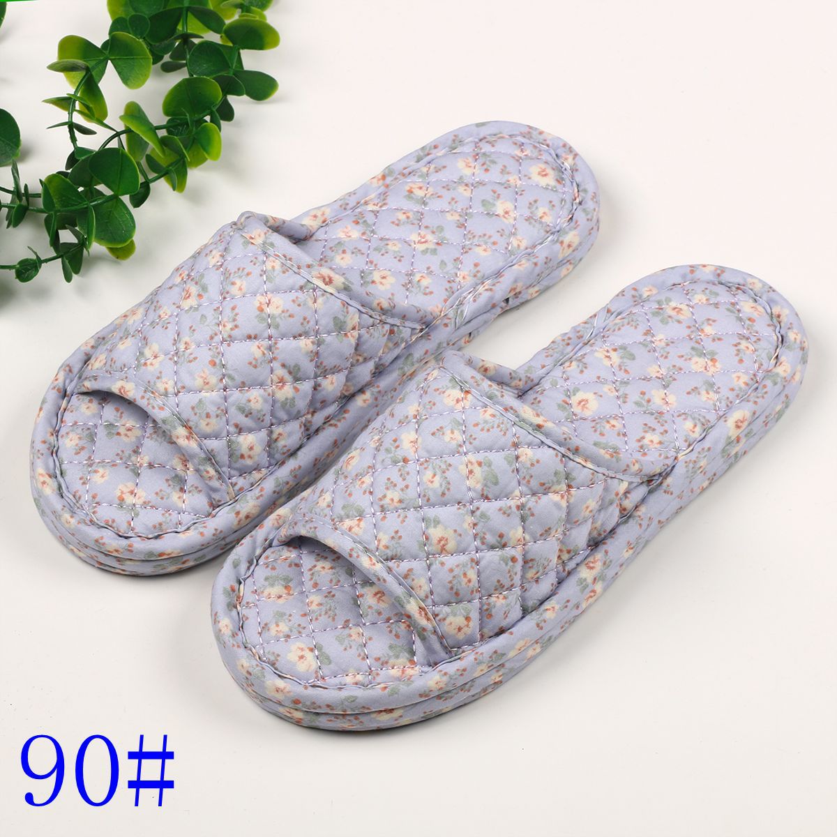 삼겹 꽃무늬 원단 여성용 90