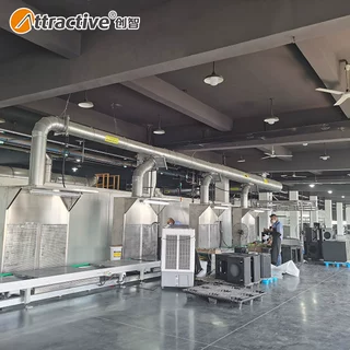 【广东创智】木制品涂装生产设备 木器除尘打磨房 乐器非标定制喷
