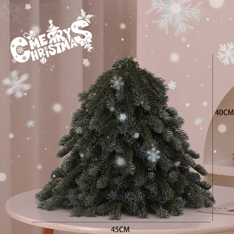 クロスボーダー特別なクリスマスツリーノベルソンホームオーナメントリビングルームdiyクリスマスデコレーション小さなデスクトップシミュレーション|undefined