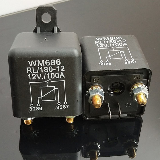 200A automobile relay 12V24V normally open start WM686 M6 terminal RL180