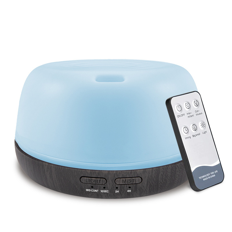 El comercio exterior de mini 300ml grano de madera de niebla fría aromaterapia humidificador USB coche lámpara de aromaterapia atomización ultrasónica máquina de aromaterapia