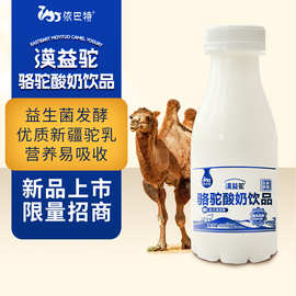 依巴特漠益驼骆驼酸奶饮品批发驼奶粉发酵型酸奶源头厂家代理加盟