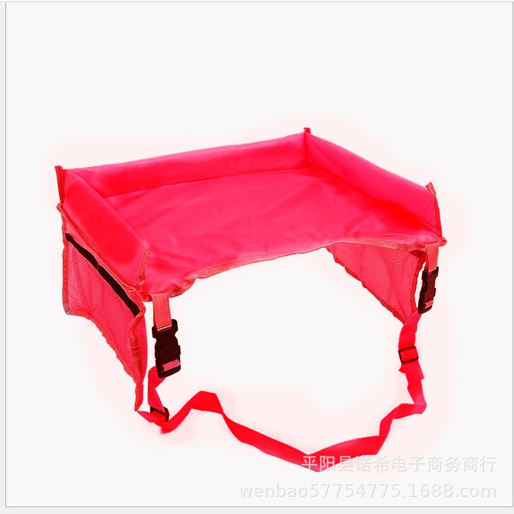 Mesa de almacenamiento de juguetes para niños montada en el automóvil Tablero de dibujo Asiento DE SEGURIDAD Bandeja Estante de bebidas Silla Bolsa de almacenamiento de espalda Impermeable