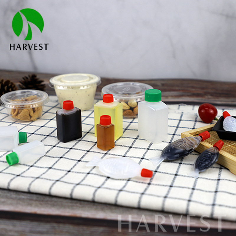 S-06日本酱油瓶 塑料酱油瓶 野炊烧烤户外一次性酱料瓶 塑料瓶批