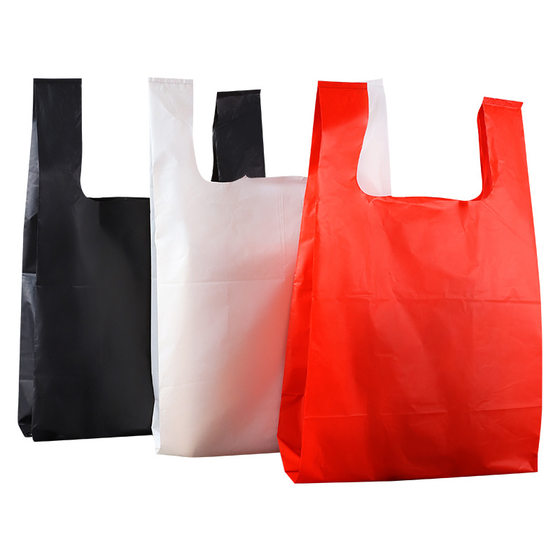 Thickened Aquatic Bag Fish Shrimp Crab Seafood Fresh Pork Beef and Mutton Plastic Bag Portable Vest Vest Plastic Bag