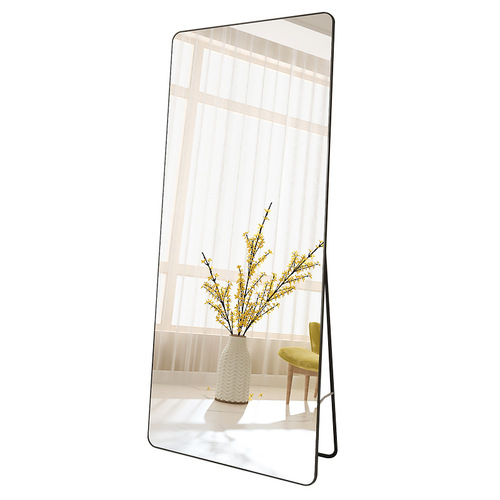 Full-length mirror, dressing mirror, home wall hanging, girls' bedroom makeup, wall hanging, dormitory, 3D try-on, ins style 