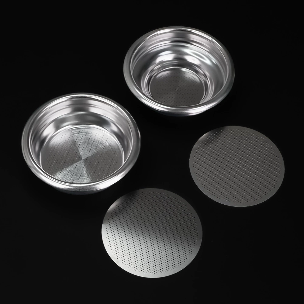 Coffee filter stainless steel, concentrated coffee machine with accessories, 58mm, 58mm