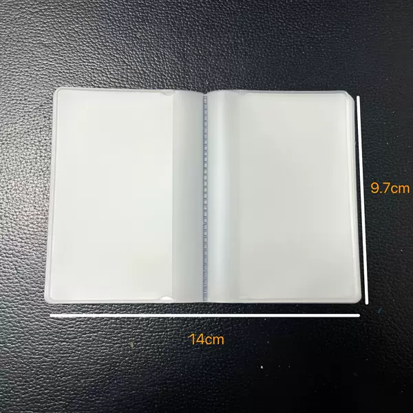 Autumn and Winter Explosion-Proof Card Holder with 20 Card Slots, Eva Card Holder Inner Pages, Bank Card Id Card Business Card Holder Card Case