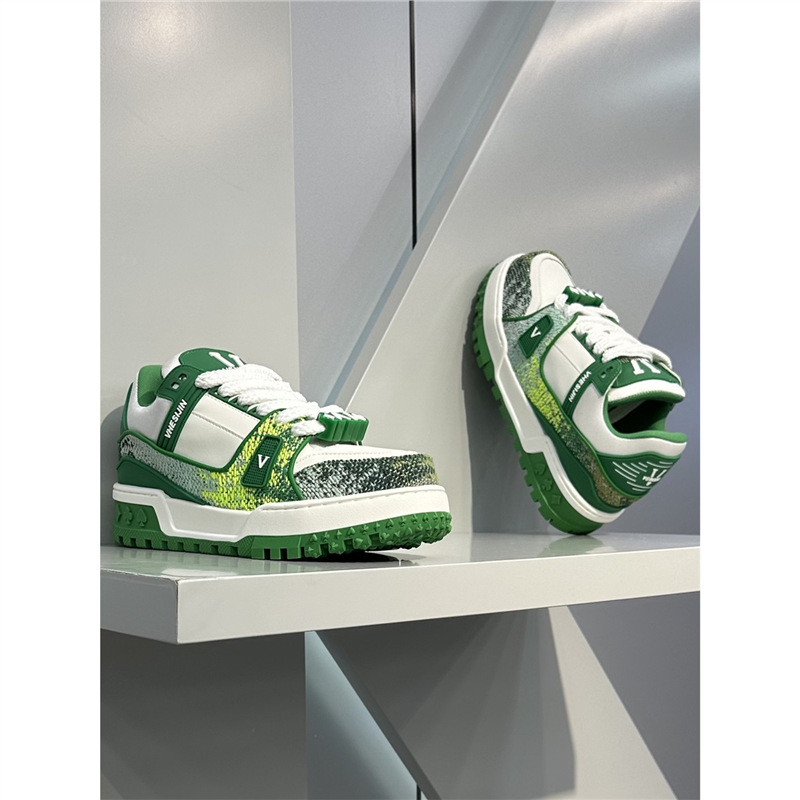 Yj Korean Style Trendy Brand Original Personalized Accessible Luxury Sneakers 2025 Autum New Leather Splicing Lightweight Thick-Soled Men's Shoes