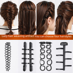 Internet celebrity's same style hairpin styling tool for hair styling and hair styling tool for women's fishbone braid lazy head accessory centipede braid braiding tool 