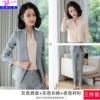 Classic suit jacket, trousers, apricot shirt