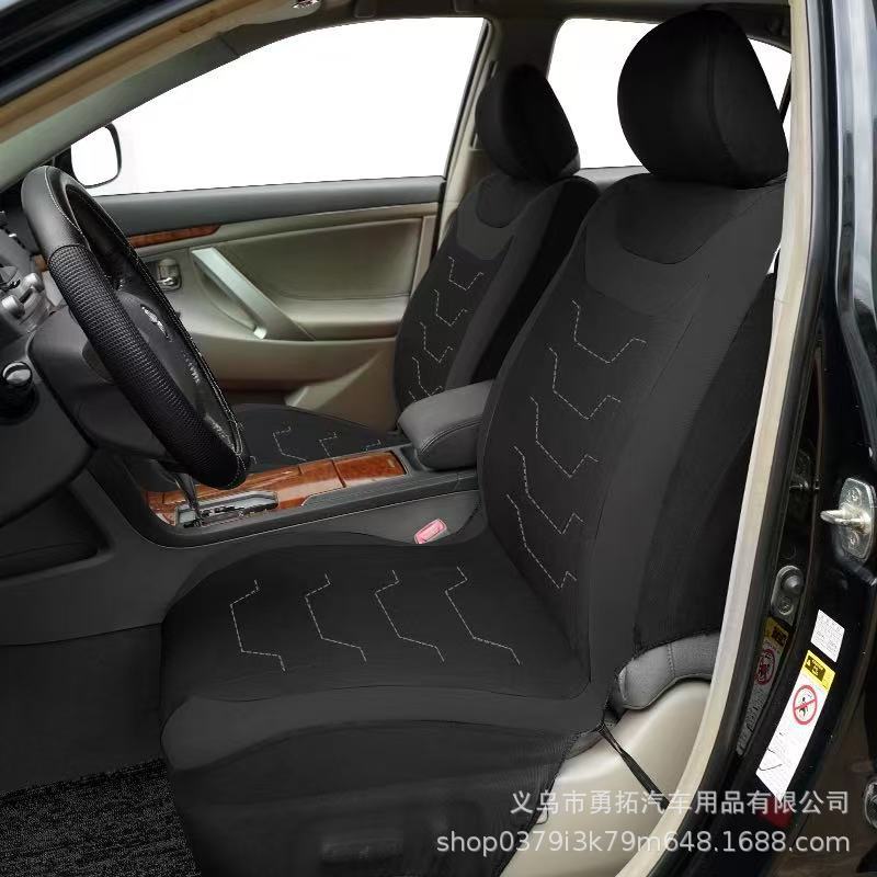 Cross-Border Hot-Selling Elastic Fabric U-Shaped Patterned Universal Car Seat Cover Amazon Temu Meike Duoruo