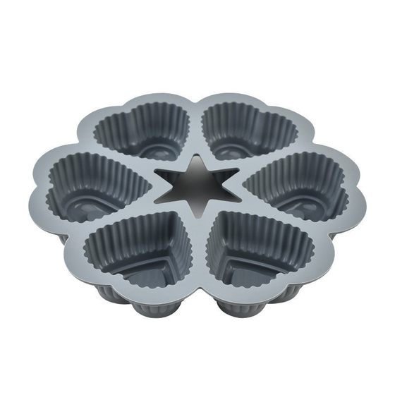 Silicone Cake Mold 12 Even Chiffon Cookies Toast Mafen Cup non-stick Cake Mold High Temperature Oven Baking Mold