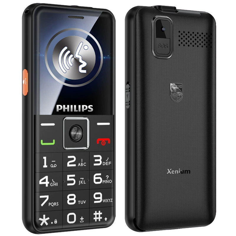 Philips, умный удлинённый мобильный телефон для пожилых, широкий экран