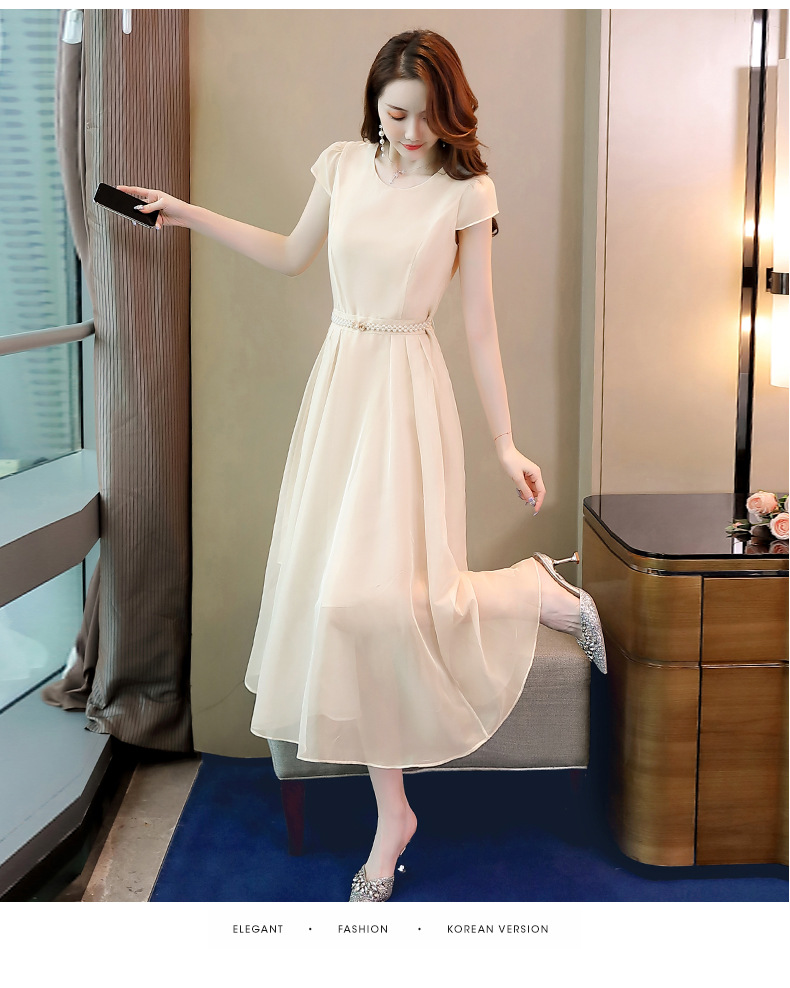 A2609 1390K VÁY ĐẦM LIỀN THÂN DÁNG DÀI NỮ TEMTDEI NGẮN TAY MÙA HÈ THỜI TRANG NỮ VẢI VOAN G04 SẢN PHẨM MỚI