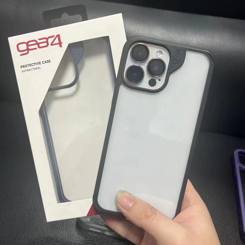 Suitable for Apple 15Promax Mobile Phone Case Trendy Brand Gear4 Two-In-One New Anti-Fall Mobile Phone Protective Cover