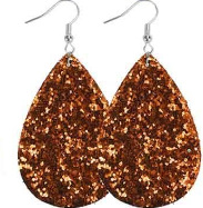 Clásico de doble cara brillo luz lágrima gota pendientes transfronterizo suministro estable Amazon AliExpress