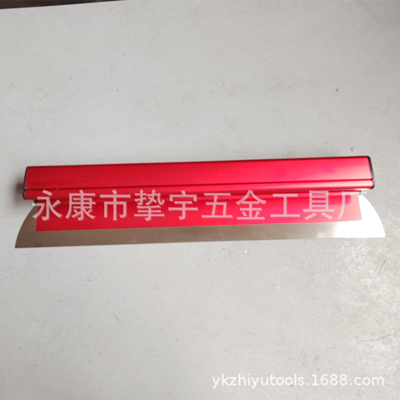 Masilla de pared mortero de cemento pintura de yeso alisado caja de plástico lote gris raspador de acero inoxidable alimentación artefacto