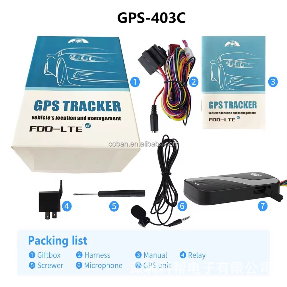 Mexican 4g Global Gps Tracker, Factory Gps403C, Gps Anti-Theft Device, Tk403C, Export