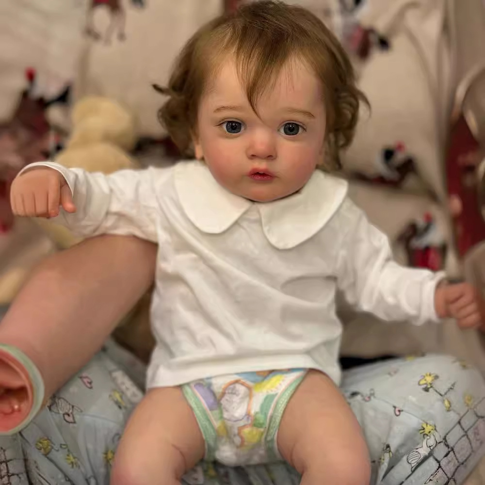 El NPK   Simulación de 60 cm de muñeca renacida para bebésayana    Filamento de sangre venosa se puede ver en la fuente transfronteriza 1