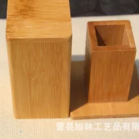 Креативная бамбуковая коробка для зубочисток, отель, ресторан, квадратная банка для зубочисток, бамбуковая трубка для зубочисток, ведро для зубочисток, бытовая коробка для зубочисток
