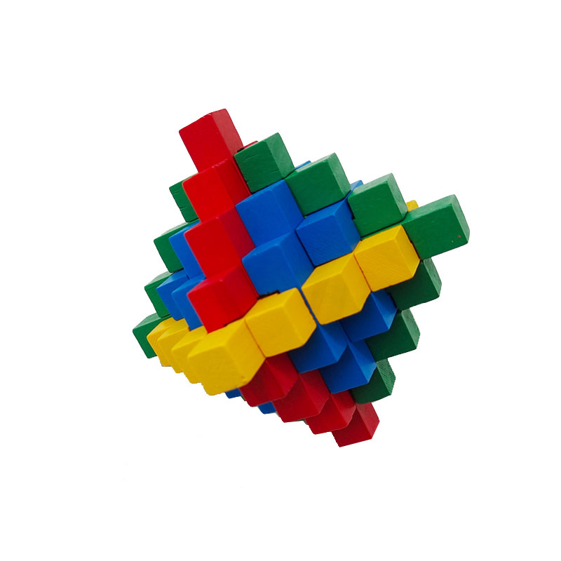 Madera Kongming rompecabezas juguete Luban adulto ocio bloque piña bloqueo al por mayor