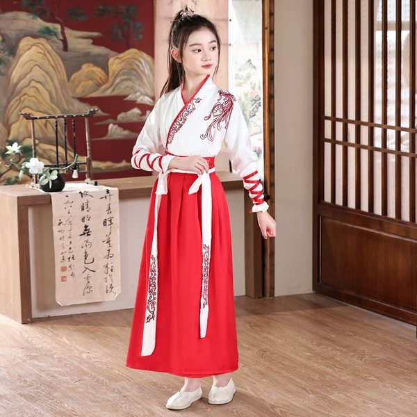 [儿童红凤女款]