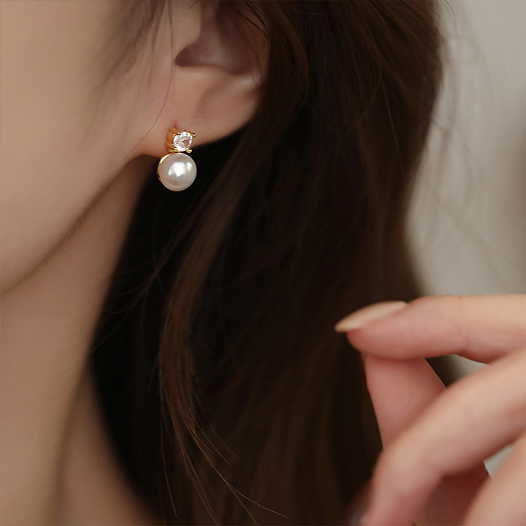 4g Weight 1 Pair 925 Sterling Silver Geometric Ear Studs