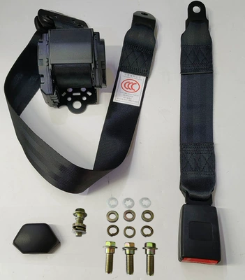 belt safety belt, Car seat belt - plastic-coated-k340cm-fully-enclosed-webbing-basematching-inch-screws-set-of-4