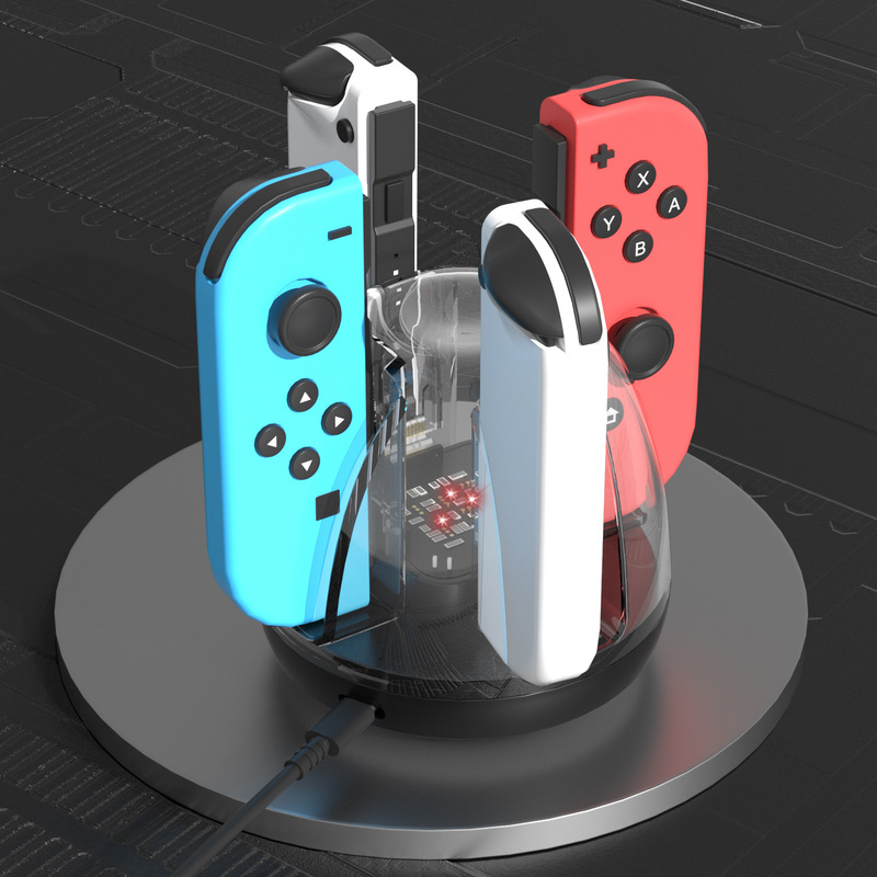 switch handle charging stand for Nintendo joycon charger game console switchcholed fitness switch handle charging stand for Nintendo joycon charger game console switchcholed fitness