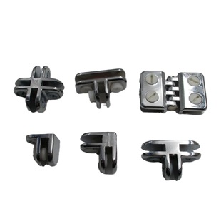 Glass clip 5mm unilateral zinc alloy glass clip display rack connector fixed clip hardware accessories