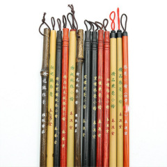 Wholesale small regular script calligraphy writing brush for beginners training class calligraphy practice chicken-gauge writing brush for copying scriptures