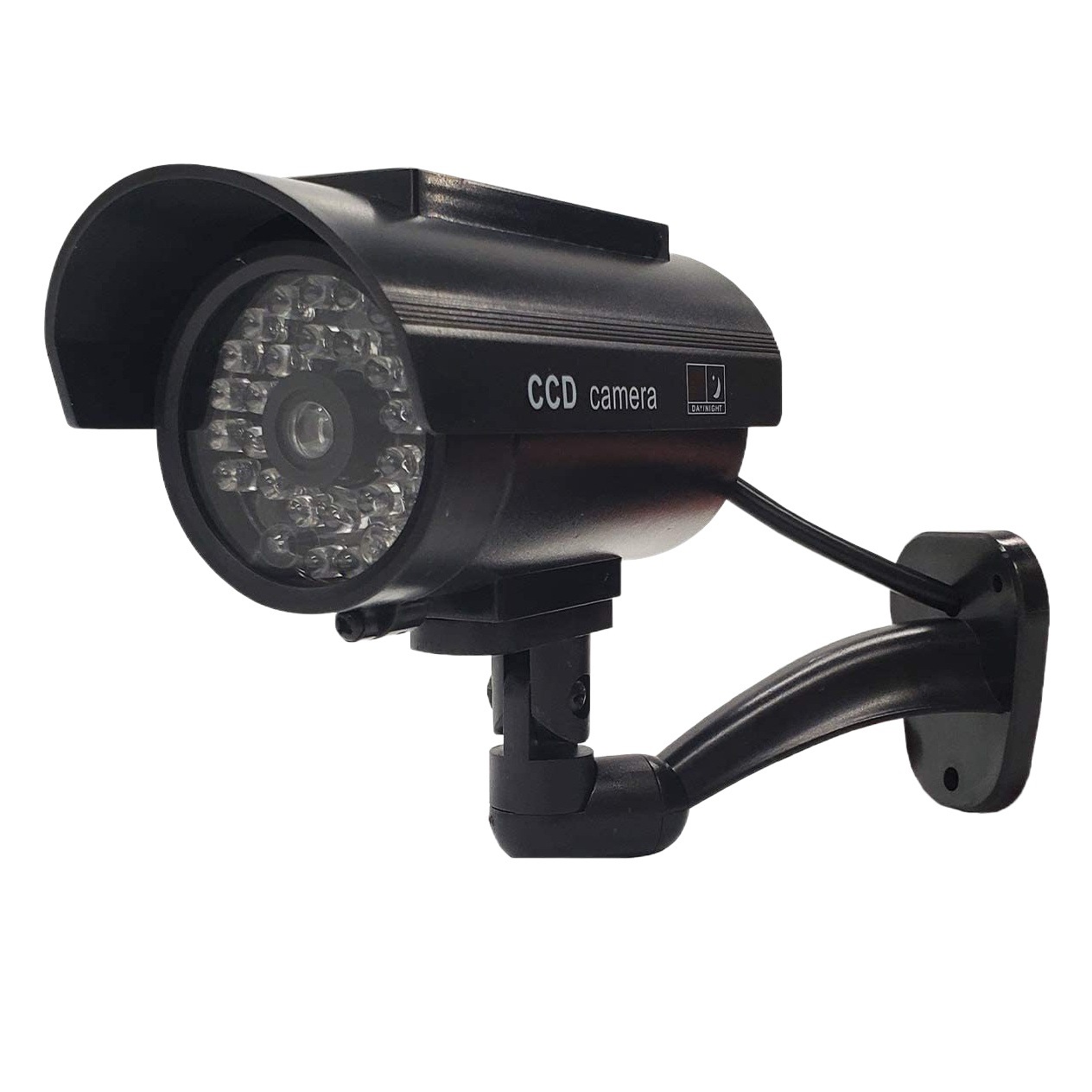 Nueva fábrica directa solar simulación de la Cámara Monitor de simulación falsa cámara de vigilancia modelo de cámara falsa