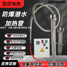 投入潜水加热管大功率工业防爆型380v水槽水箱发热棒油罐池电热管