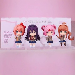 ドキドキ文芸部2283 # ユーリ夏樹モニカ紗世里粘土人の手作り置物クロスボーダー