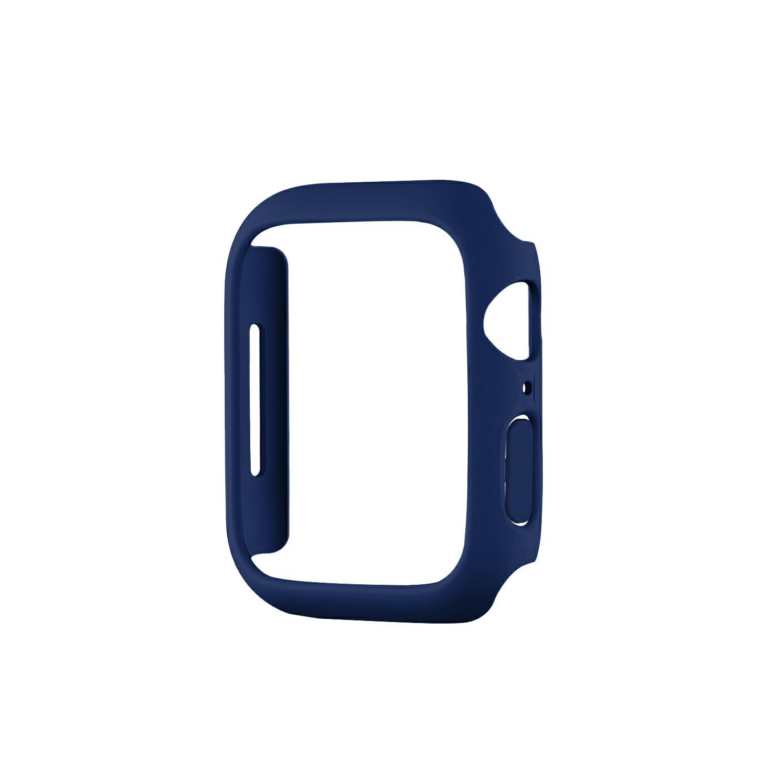 Adecuado para Apple Watch protector Shell medio paquete PC marco Apple Watch caso hueco iwatch cubierta protectora al por mayor