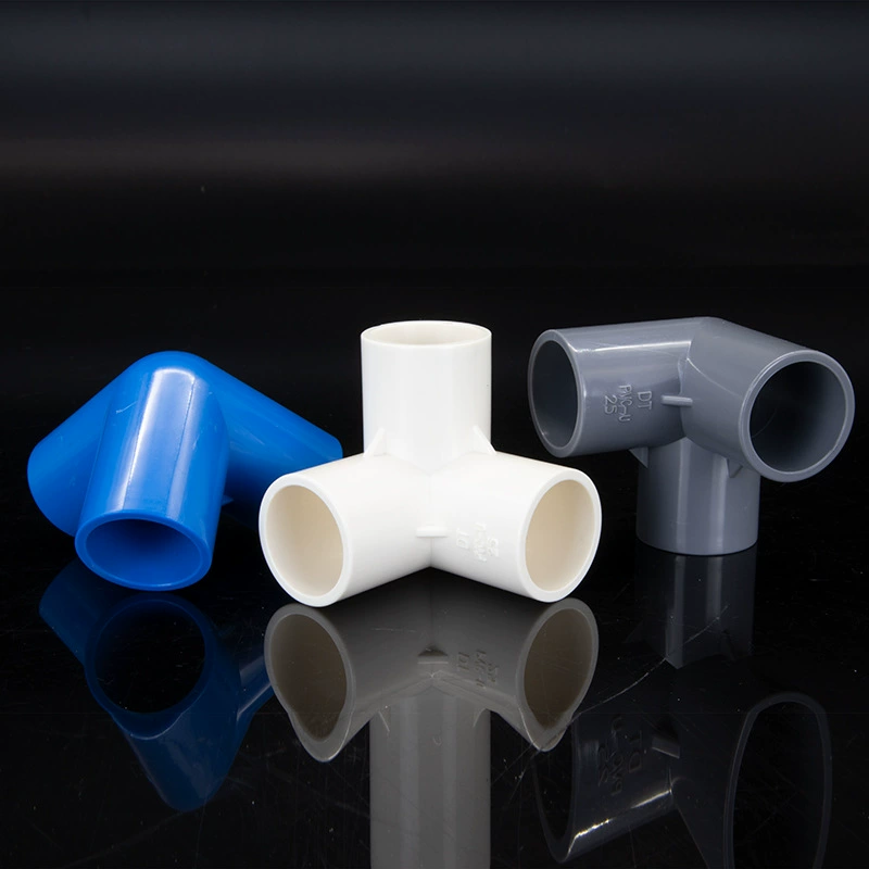 Объёмные аксессуары PVC, оптом, 1 дюйм, тройник