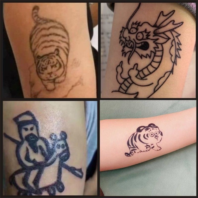 Herbal Juice Guan Gong War Horse Funny Tattoo Sticker Arm Half Guan Yu Er Ye Tattoo Sticker Waterproof and Long-Lasting Herbal Juice Guan Gong War Horse Funny Tattoo Sticker Arm Half Guan Yu Er Ye Tattoo Sticker Waterproof and Long-Lasting