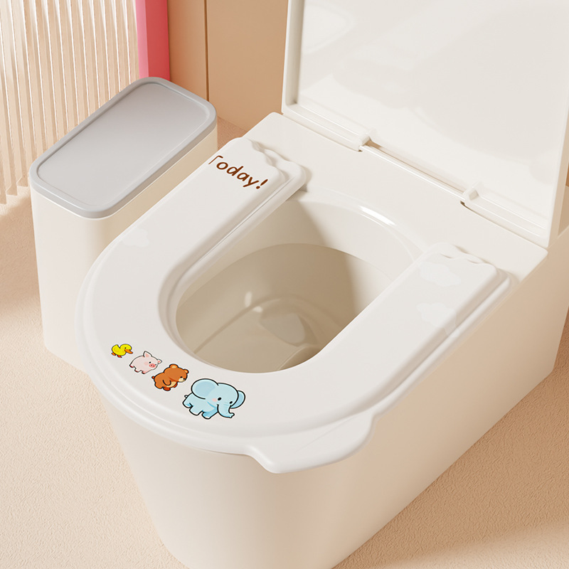 White toilet, 4.5mm
