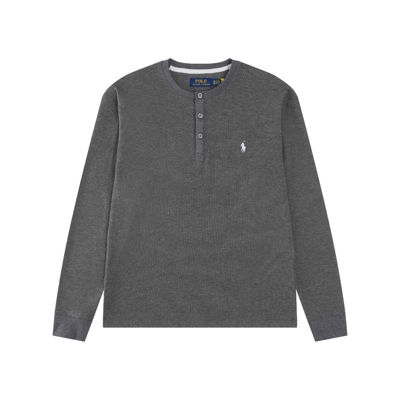 25 Ralph Lauren/拉夫劳伦华夫格亨利领开胸纽扣男女同款休闲卫衣|undefined