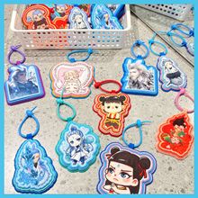 哪吒毛毡布创意装饰挂件（满40个送筐）不织布钥匙扣趣味包包挂件