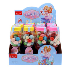 40g Cup-Shaped Watermelon Model Bubblegum Candy Juice Soft Candy Children's Candy Nostalgic Snack Supermarket Wholesale