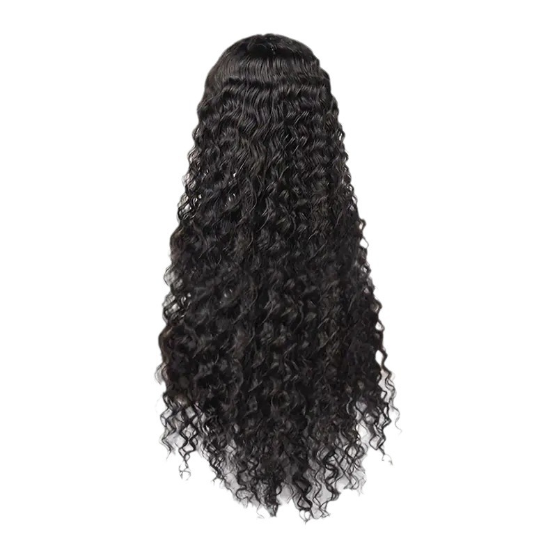 Front lace wig full head set for women's African small curly wigs, high temperature silky long curly wigs, wholesale and in stock