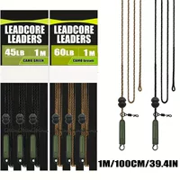 YOTO Европейская леска для ловли карпа 45/60LB, вертолетная леска, свинцовая леска, быстросменные аксессуары для рыбалки, трансграничная леска.