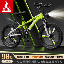 凤凰儿童自行车女10到15岁6-8-12岁中大童单车学生变速山地车骑行