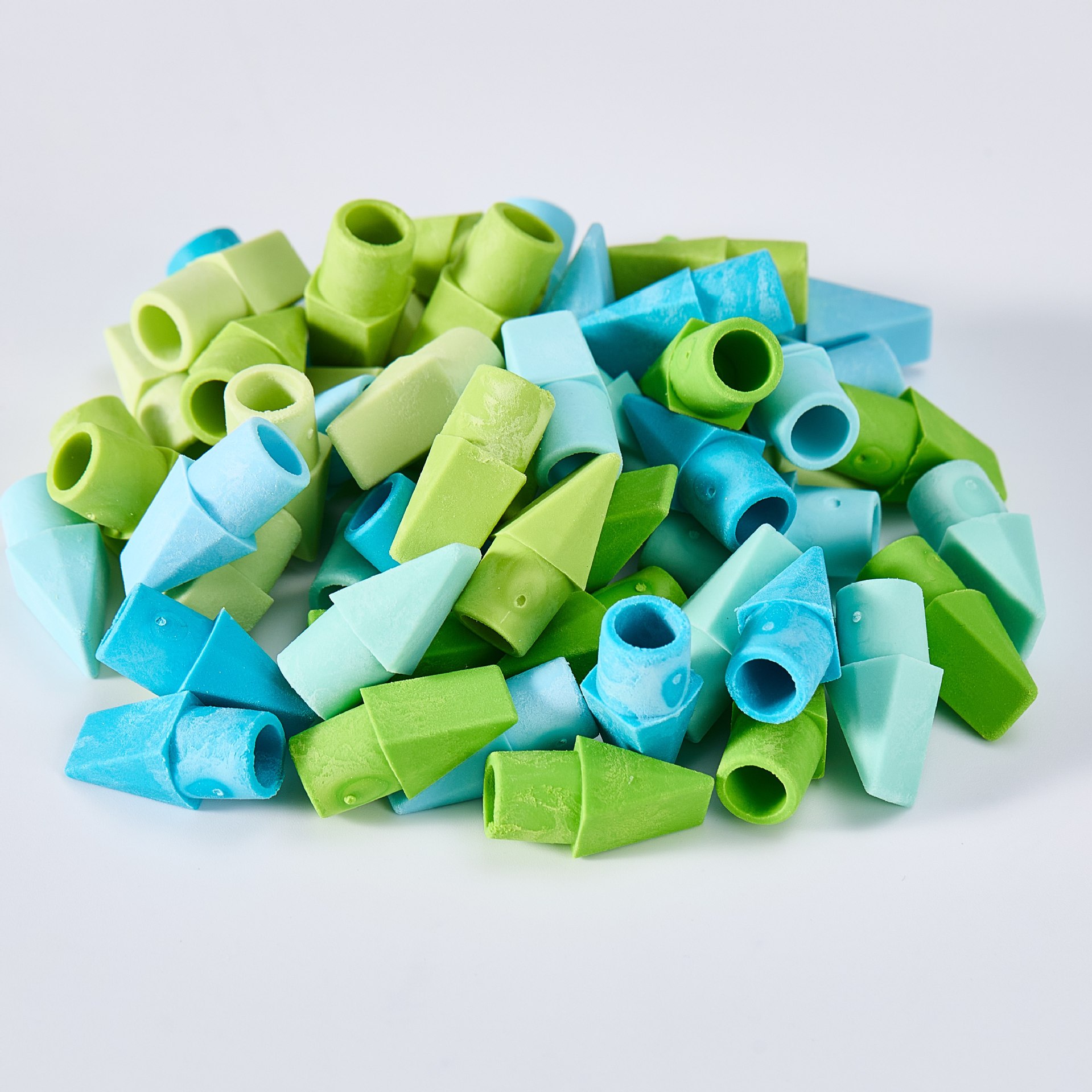 cubierta de lápiz borradora cabeza de bala tapa de lápiz para estudiantes portátil lápiz común cubierta de goma desmontable