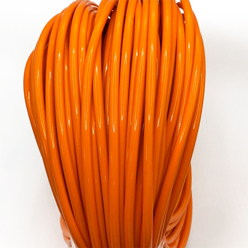 新能源汽车电线电缆线束橙色玻璃纤维管耐高温阻燃防耐磨绝缘套管